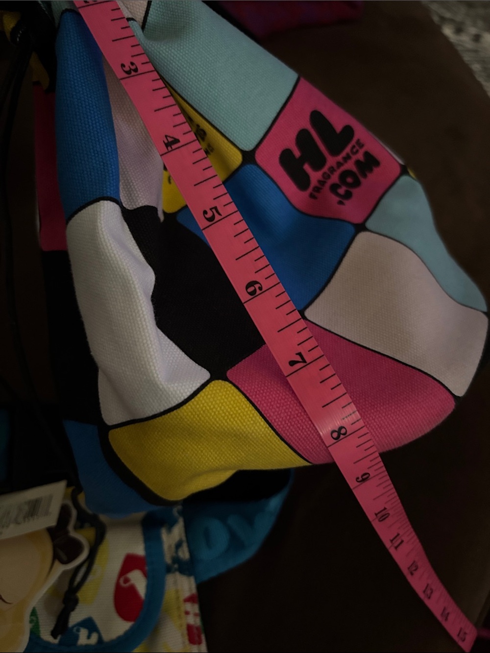 AL Fragrance Colorblock Drawstring Pouch - Multicolor - Picture 6 of 8